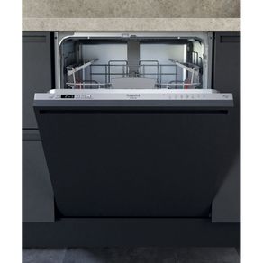 Lavastoviglie da incasso Hotpoint Ariston: grande capacità di carico, colore argento, - HIC 3C34 869991616660