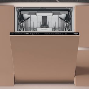 Lavastoviglie da incasso Hotpoint: grande capacità di carico, colore nero, - H7I HP42 LO 869991662210