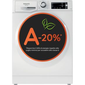Lavatrice a libera installazione a carica frontale Hotpoint Ariston: 10,0 kg, - NBT 1048 WD A IT 869991681700